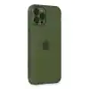 TCX  iPhone 12 Pro Kılıf Fly Lens Silikon - Yeşil