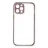 TCX  iPhone 12 Pro Kılıf Miami Şeffaf Silikon - Açık Mor