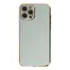 TCX  iPhone 12 Pro Kılıf  Silikon - Açık Yeşil