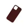 TCX  iPhone 12 Pro Kılıf  Silikon - Bordo
