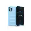 TCX  iPhone 12 Pro Kılıf  Silikon - Sky Blue