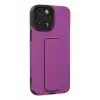 TCX  iPhone 12 Pro Max Kılıf Mega Standlı Silikon - Mor