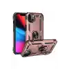 TCX  iPhone 13 Kılıf Sofya Yüzüklü Silikon Kapak - Rose