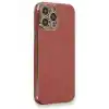 TCX  iPhone 13 Pro Kılıf  Silikon - Kırmızı