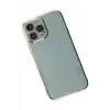 TCX  iPhone 13 Pro Max Kılıf  Silikon - Açık Yeşil