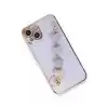 TCX  iPhone 14 Kılıf Esila Silikon - Lila