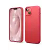 TCX  iPhone 14 Kılıf First Silikon - Kırmızı