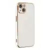 TCX  iPhone 14 Kılıf  Silikon - Beyaz