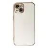 TCX  iPhone 14 Kılıf  Silikon - Beyaz