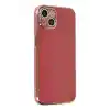 TCX  iPhone 14 Kılıf  Silikon - Kırmızı