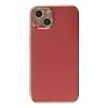 TCX  iPhone 14 Kılıf  Silikon - Kırmızı