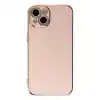 TCX İphone 14 Kılıf Volet Silikon - Pembe