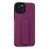 TCX  iPhone 14 Plus Kılıf Mega Standlı Silikon - Mor