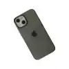TCX  iPhone 14 Plus Kılıf Pc Sert Şeffaf Kapak - Siyah
