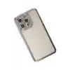 TCX  iPhone 14 Pro Kılıf  Taşlı Silikon - Mor