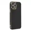 TCX İphone 14 Pro Kılıf Volet Silikon - Siyah
