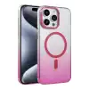 TCX  iPhone 14 Pro Max Glossy Magsafe Kapak - Pembe