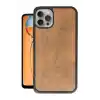 TCX  iPhone 14 Pro Max Kılıf Aras Deri Kapak - Taba