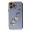 TCX  iPhone 14 Pro Max Kılıf Esila Silikon - Gri