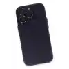TCX  iPhone 14 Pro Max Kılıf Luko Lens Silikon - Derin Mor