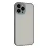TCX  iPhone 14 Pro Max Kılıf  Silikon Kapak - Gri