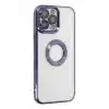 TCX  iPhone 14 Pro Max Kılıf Slot Silikon - Mor