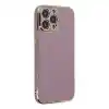 TCX İphone 14 Pro Max Kılıf Volet Silikon - Mor