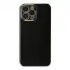 TCX İphone 14 Pro Max Kılıf Volet Silikon - Siyah