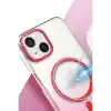 TCX  iPhone 15 Plus Glossy Magsafe Kapak - Mor