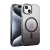 TCX  iPhone 15 Plus Glossy Magsafe Kapak - Siyah