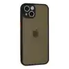 TCX  iPhone 15 Plus Kılıf  Silikon Kapak - Siyah