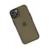 TCX  iPhone 15 Plus Kılıf  Silikon Kapak - Siyah