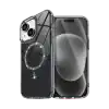 TCX  iPhone 15 Plus Live Diamond Magsafe Kapak - Siyah