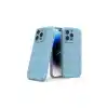 TCX  iPhone 15 Pro Kılıf  Silikon - Sky Blue