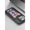 TCX   iPhone 15 Pro Max  Desenli Kapak - Siyah