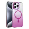 TCX  iPhone 15 Pro Max Glossy Magsafe Kapak - Mor