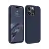 TCX  iPhone 15 Pro Max Kılıf First Silikon - Lacivert