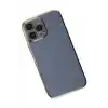 TCX  iPhone 15 Pro Max Kılıf  Silikon - Mavi