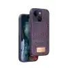 TCX   iPhone 15  Simli Kapak - Derin Mor