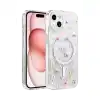 TCX   iPhone 15  Simli Magsafe Kapak - Desen 4