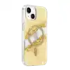 TCX   iPhone 15  Simli Magsafe Kapak - Gümüş