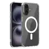 TCX  iPhone 16 Combo Sert Şeffaf Magsafe Kapak - Şeffaf