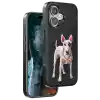 TCX   iPhone 16  Desenli Kapak - Siyah