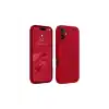 TCX  iPhone 16 Kılıf First Silikon - Kırmızı