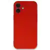 TCX  iPhone 16 Kılıf First Silikon - Kırmızı
