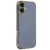 TCX  iPhone 16 Kılıf  Silikon - Mavi