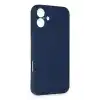 TCX  iPhone 16 Plus Kılıf First Silikon - Lacivert