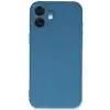 TCX  iPhone 16 Plus Kılıf First Silikon - Mavi