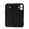 TCX  iPhone 16 Plus Kılıf Nano içi Kadife Silikon - Siyah