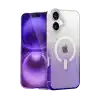 TCX  iPhone 16 Plus Pummel Shiny Magsafe Kapak - Mor